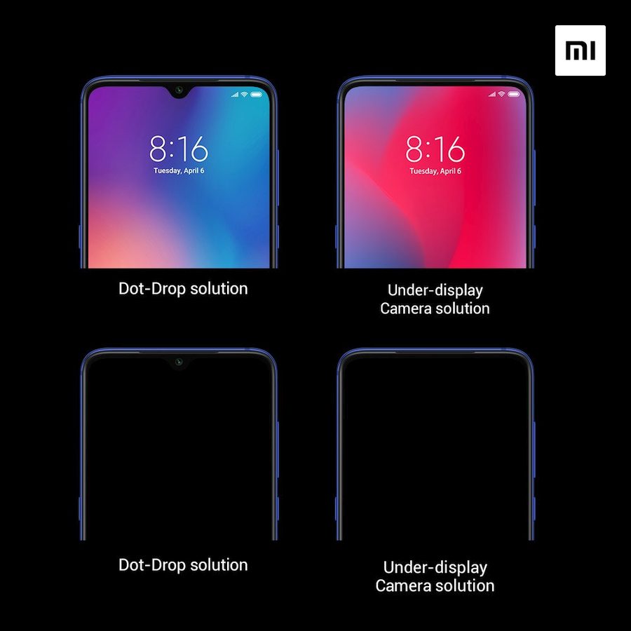 Xiaomi Under Display Camera